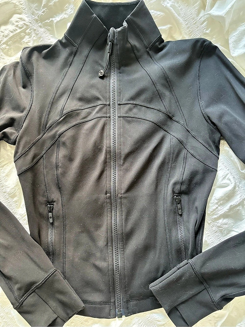 Lululemon Define Cropped Black Jacket